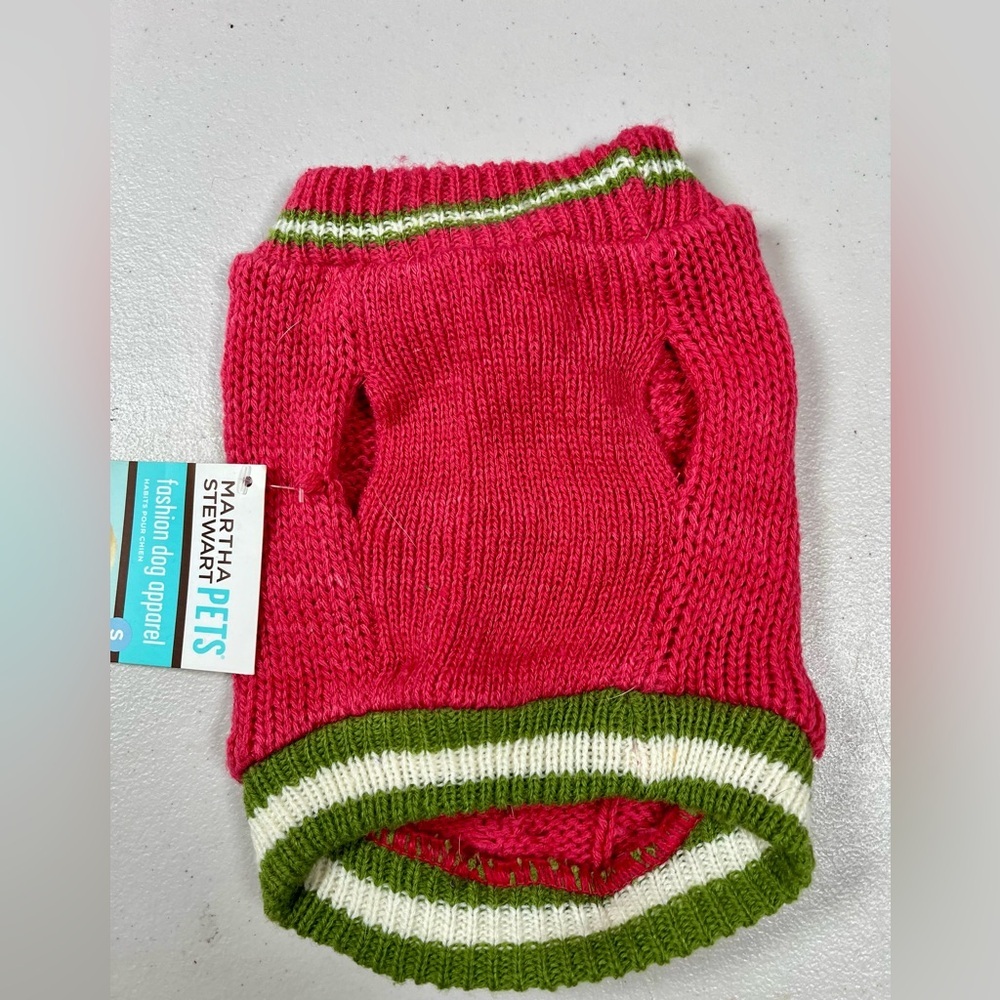 Martha Stewart Pets Fashion Dog Apparel cable Knit. Small - Picture 3 of 10